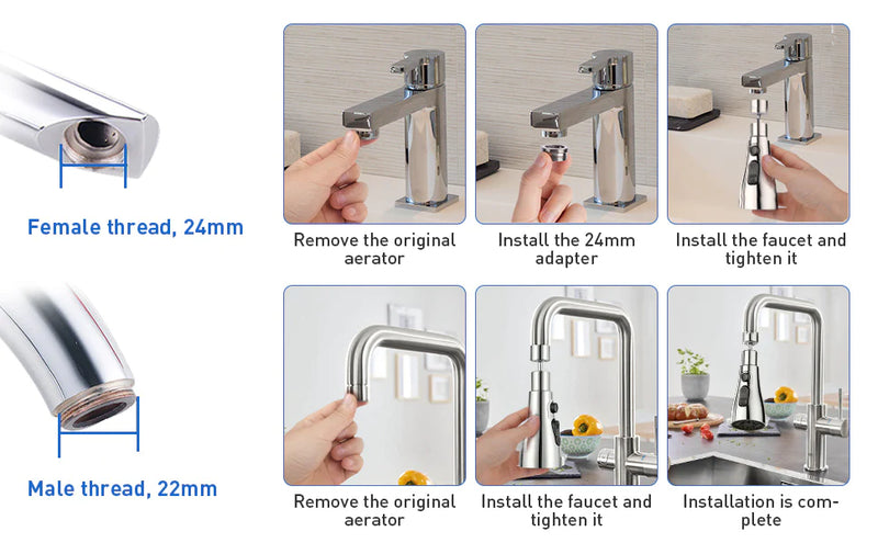 360° Multi-functional Faucet