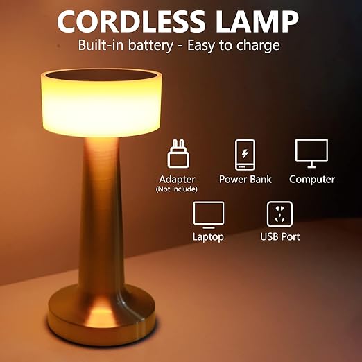 Cordless Intelligent Touch Lamp🍄