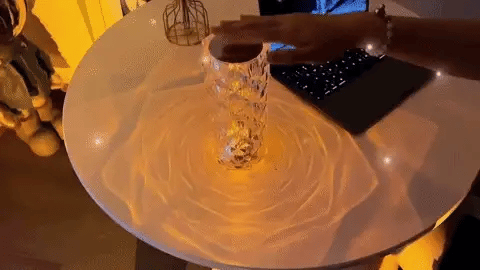 ROSE CRYSTAL TOUCH LAMP